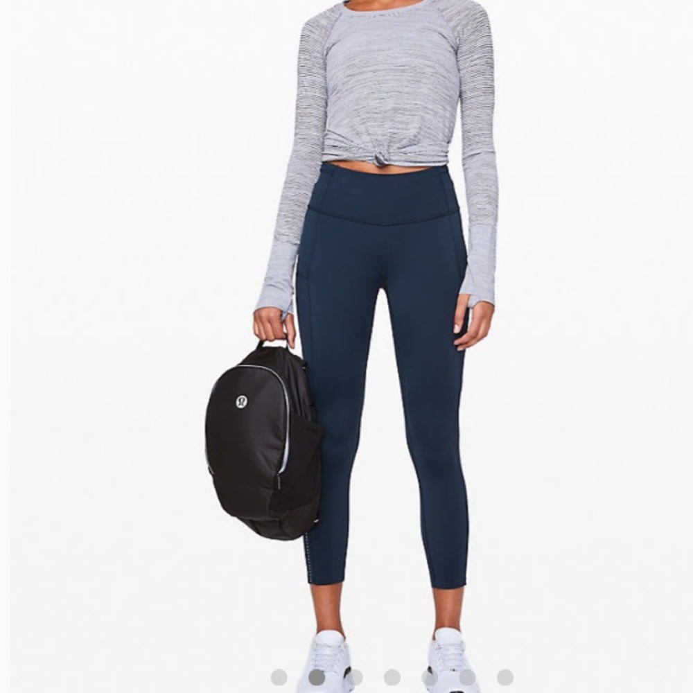 Fast & free high rise tight brushed Nulux